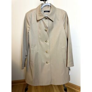 Women's Ralph Lauren XL Tan Trench Coat NWT